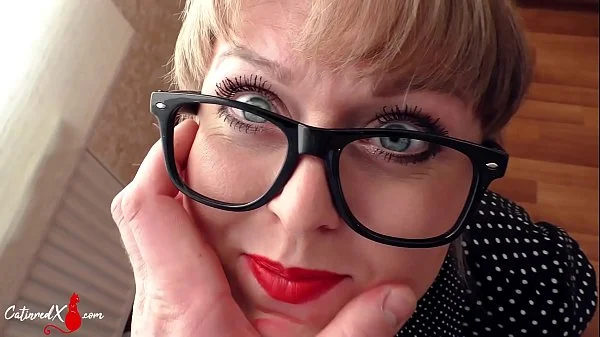 MILF POV Blowjob Big Dick Boss and Facial - Horny Secretary