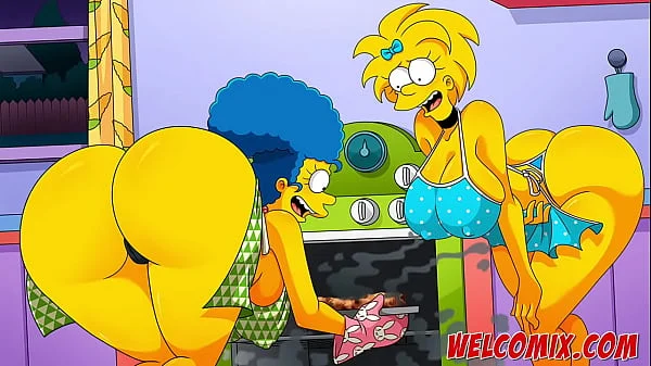 Flandis Fucking The Simptoons Hotties! Pepperoni pizza! The Simptoons
