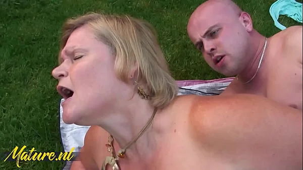 Curvy British Mature Lacey Starr Gets Fucked In Public