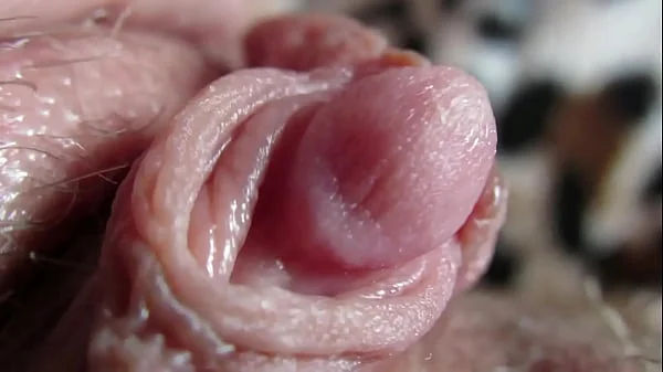 Extreme Closeup On My Huge Pulsating Clit Head
