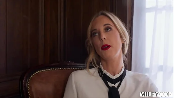 MILFY Fit Blonde Teacher Millie Keeps Bad Boy After School