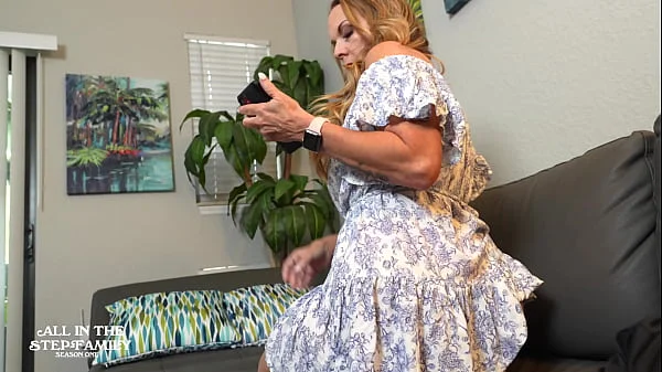 StepSon Helps StepMom With Photo Shoot - AITSFS1E11 - FULL 4K VIDEO