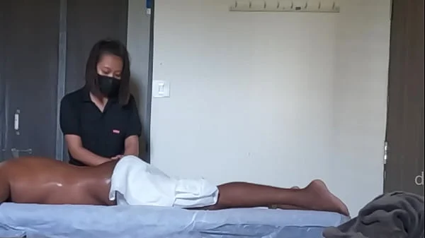 Indian manipur girl erotic massage in spa