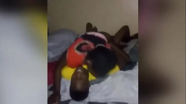 Horny Ugandan Couple fucking in the open