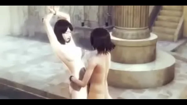 Hot hentai orgy