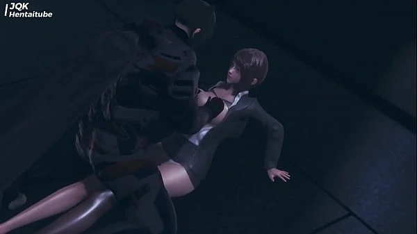 Batman and the office lady - Hentai 3D Uncensored English sub 04302