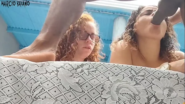 BOTAMOS A CAMA NO QUINTAL PRA TRANZA A TARDE TODA