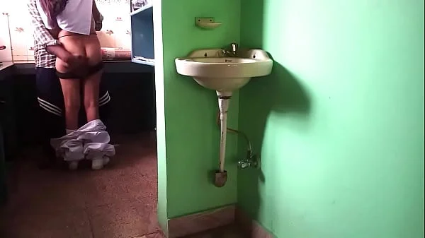 Indian Couples Sex In Kitchen