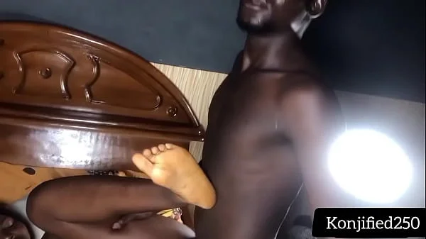 Horny girl loves African bbc in her squishy pussy