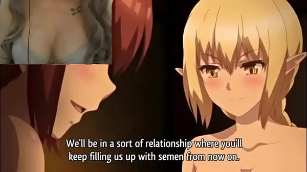 TRES CHICAS SE COMEN EL SEMEN DE UN JOVEN PAJERO - Hentai ISEKAI HAREM