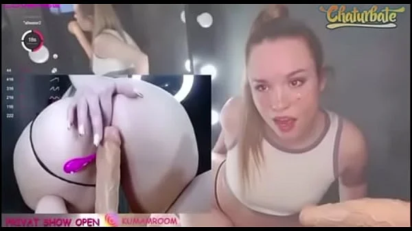 Kumamonchik Three Angle DP Dildos: riding and sucking