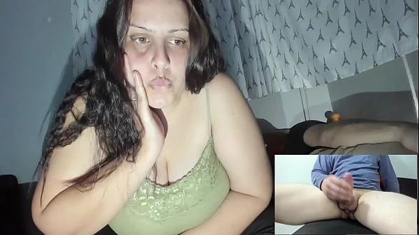 Naughty Wife Watching Random Guy Stroking While Her Husband Rest Next to Her