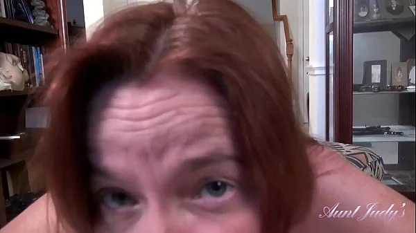AuntJudys - 48yr-old Texas Amateur Redhead Natasha SUCKS YOUR COCK (VPOV)