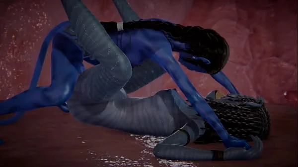 Avatar Futa - Neytiri gets creampied - 3D Porn