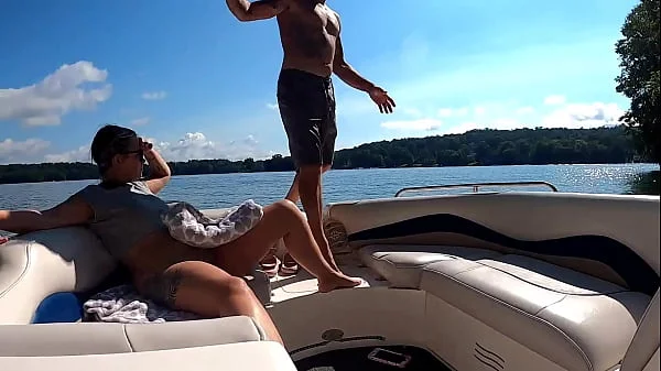 Last few weeks of summer so we had to get in some hot sex on the lake