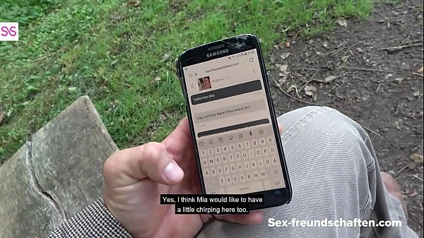My step FATHER fucks woman at FOREST EDGE: MIA BLOW (Public, German) - SEX-FREUNDSCHAFTEN.com