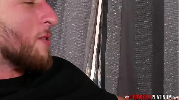 PORNSTARPLATINUM Alura Jenson fucks young cock for cumshot