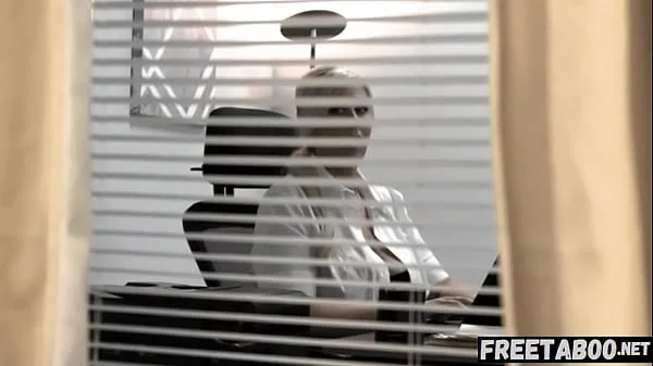 Blonde BBW Gets CAUGHT By Janitor & Let Him Creampie Her Wet Pussy - Full Movie On FreeTaboo.Net