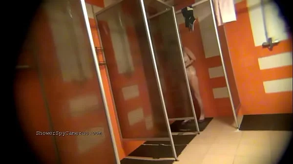 Hidden camera in Russian public bathroom