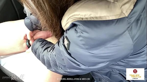 CRUEL REELL - Pick up at the airport with electric cock ring - sponsored by MEO